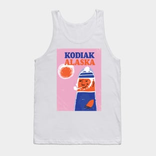 Kodiak, Alaska Fishing poster Tank Top